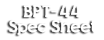 BPT-44 Spec Sheet